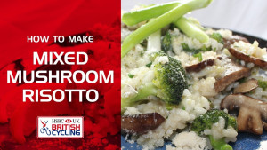 Mixed mushroom risotto