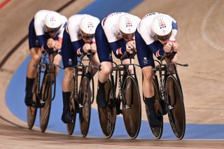 Tokyo 2020 men's team pursuit squad