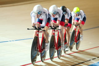 Men's team pursuit track world cup Netherlands 2018