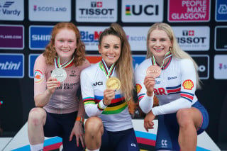 Evie Richards wins short track bronze at 2023 UCI Cycling World Championships