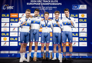 2024 UEC Track Elite European Championships - Menâ€™s Team Pursuit Final 