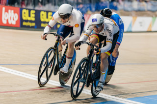 Harry Ledingham-Horn in the men's keirin  at the 2025 UEC Track Elite European Championships