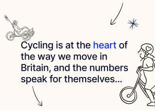 Cyling is at the heart of the way we move in Britain, and the numbers speak for themselves