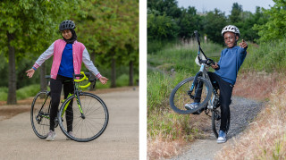 Kids in cycling kit ready for a Summer of Cycling