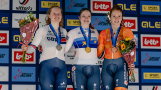 Silver success for Edmunds on final day of 2025 UEC Track Elite European Championships
